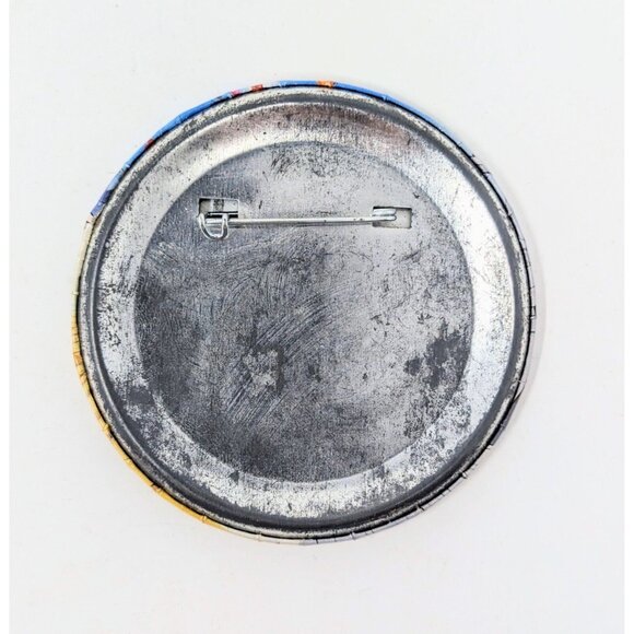 VTG 1988 DISNEYLAND MICKEY’S 60th Anniversary 3” Pinback Pin Button ~ Disney 80s - Picture 2 of 2